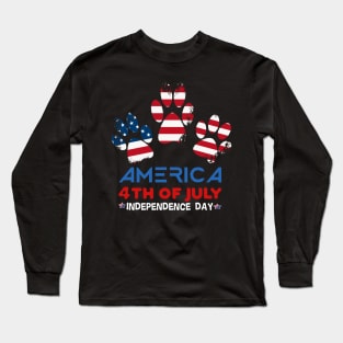 America 4th of july ..independence day celebration. Long Sleeve T-Shirt